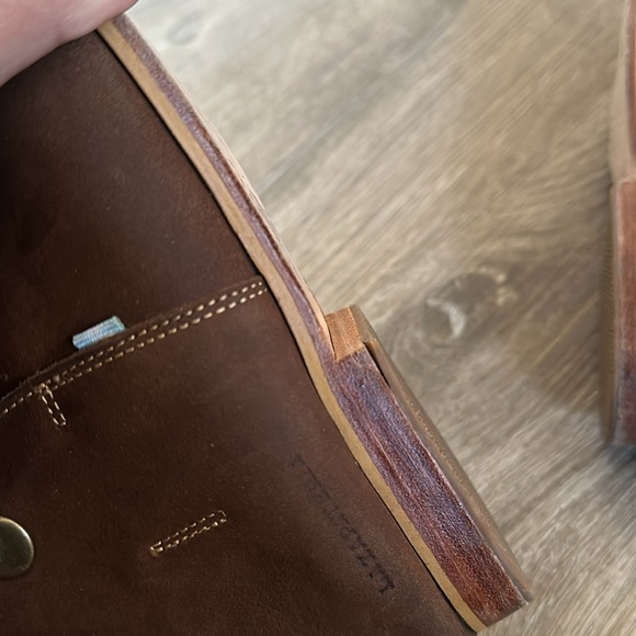 LA Zapateria Handmade Brown Snap Button Leather Booties - Picture 13 of 13